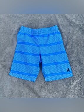NWOT! Hurley Boys Netted Blue Swim Trunks - Boys size 7